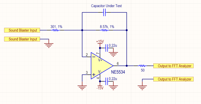 1675672230702397.png 图2:用于测试失真的NE5534运算放大器电路.png
