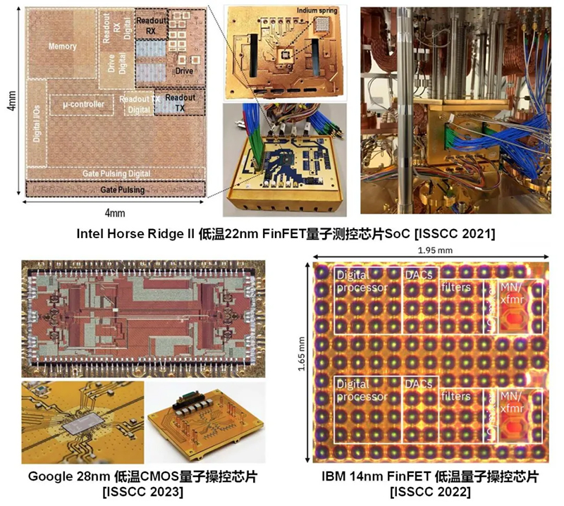 图4 美国Google, Intel和IBM研发的低温CMOS量子测控芯片.jpg