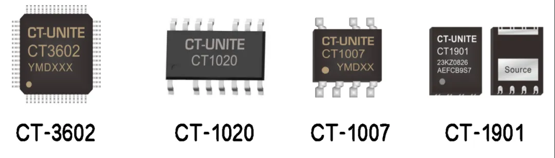 图1.CT-3602、CT1020、CT1007与CT-1901系列快充芯片.png