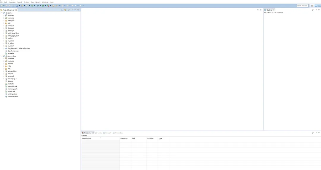 1758093957546896.png 图5 工程导入完成后的 Eclipse 工程列表视图.png