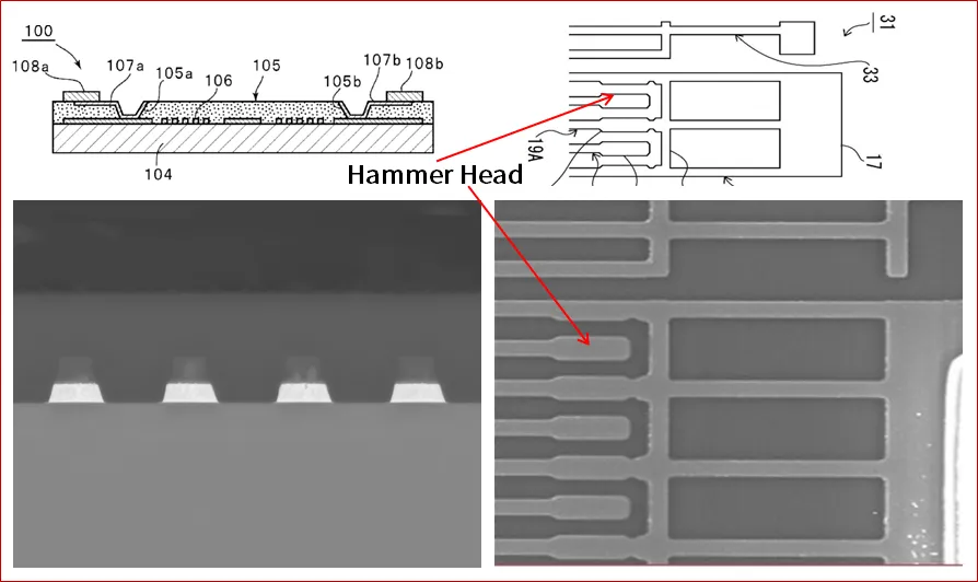 图8 日本村田用于TC-SAW Piston Mode的Hammer Head结构.png
