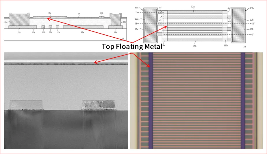 图11 新声半导体公用于激发TC-SAW Piston Mode的Top Floating Metal结构.png