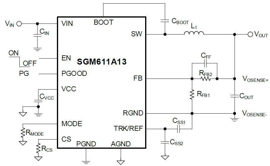 图 1 SGM611A13 典型应用电路.png