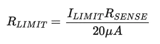 1763605474982807.png INA300的过流阈值由外部电阻设定.png