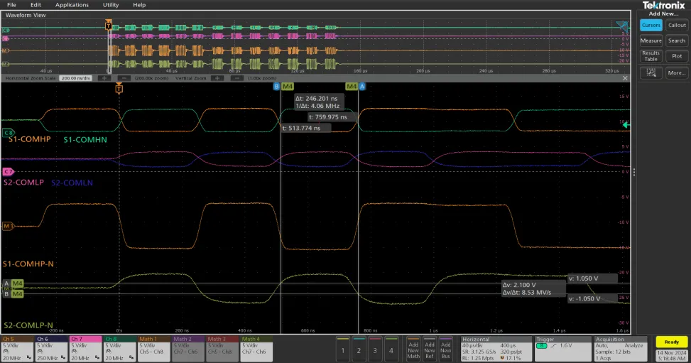 1770709013935891.png 图6 菊花链通信波形_40m.png