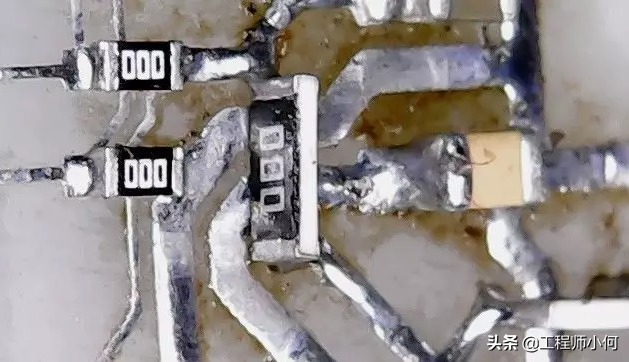 用在单面PCB板上做跨线的O欧姆电阻