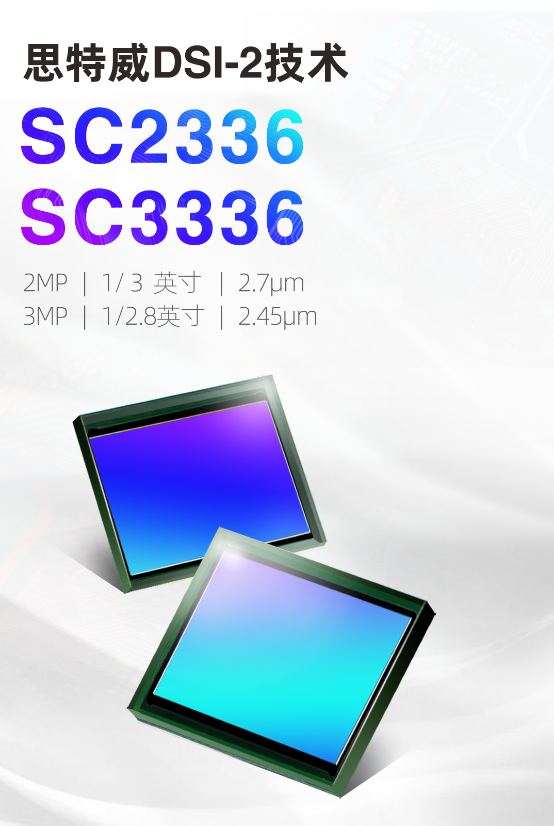 CMOS图像传感器新品SC2336与SC3336